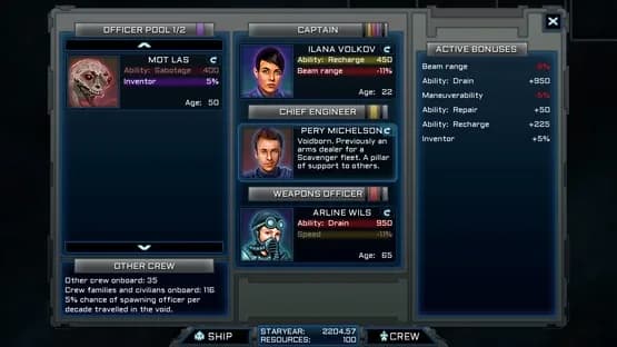 Voidship: The Long Journey — Screenshots