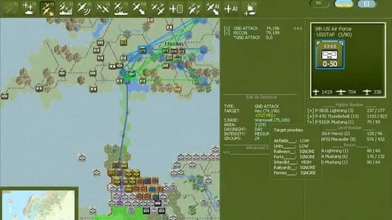Gary Grigsby's War in the West — Screenshoty