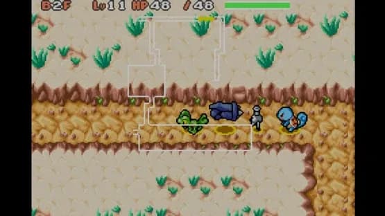 Pokémon Mystery Dungeon: Red Rescue Team — Screenshoty