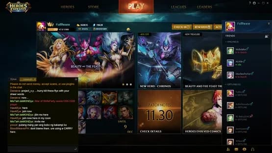 Heroes Evolved — Screenshots