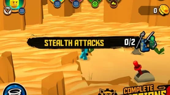 The LEGO Ninjago Movie App — Screenshoty