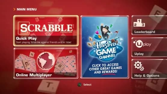 Scrabble — Screenshoty