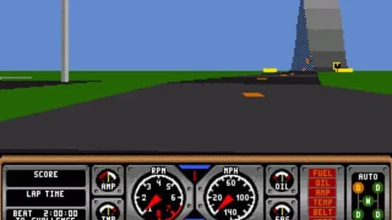 Hard Drivin' — Screenshoty