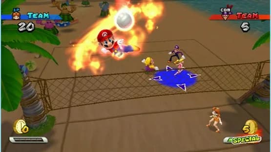 Mario Sports Mix — Screenshoty