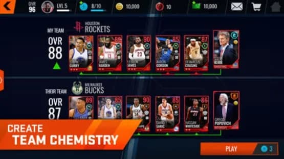 NBA Live Mobile Basketball — Screenshots