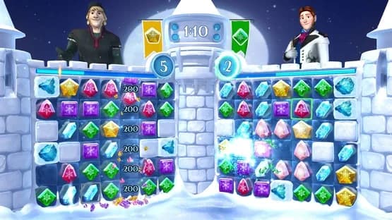 Frozen Free Fall: Snowball Fight — Screenshoty