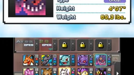 Pokémon Picross — Screenshoty