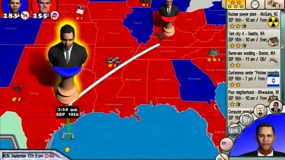 The Race for the White House — Screenshoty