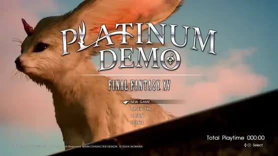 Platinum Demo: Final Fantasy XV — Screenshots