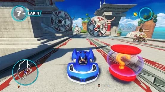 Sonic & All-Stars Racing Transformed — Screenshoty