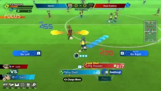 Inazuma Eleven: Victory Road — Screenshoty