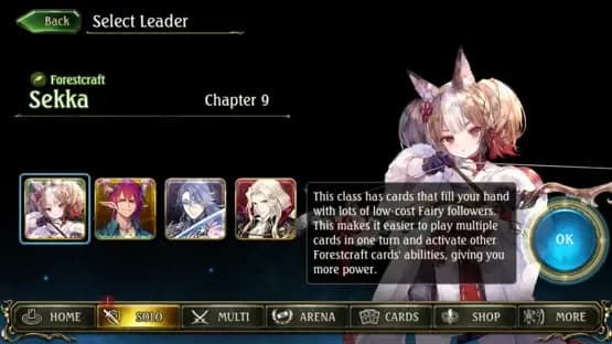Shadowverse — Screenshoty