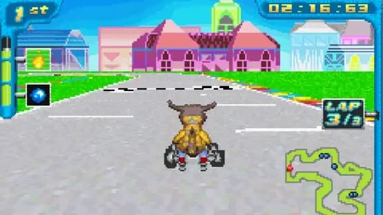 Digimon Racing — Screenshoty