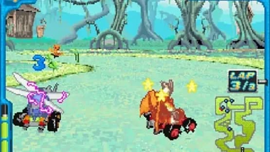 Digimon Racing — Screenshoty