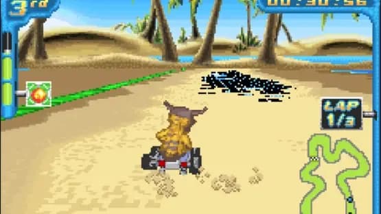 Digimon Racing — Screenshoty