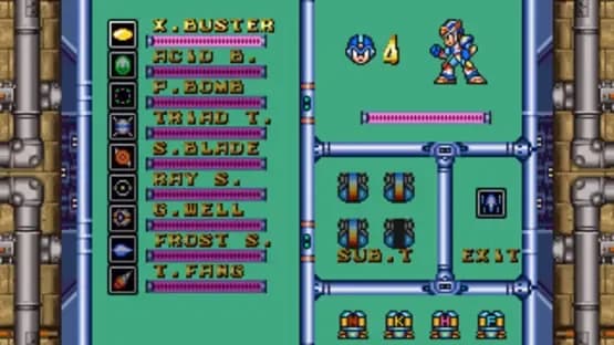 Mega Man X3 — Screenshoty