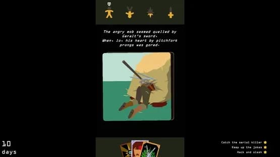 Reigns: The Witcher — Screenshoty
