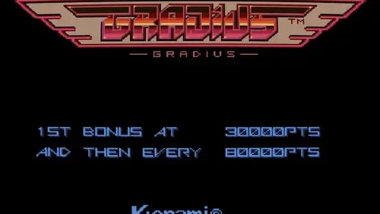 Gradius — Screenshoty