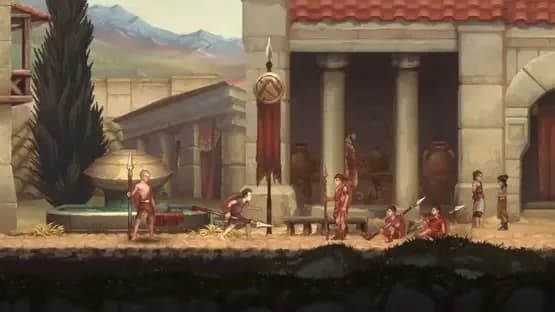 God of War Sons of Sparta — Screenshoty