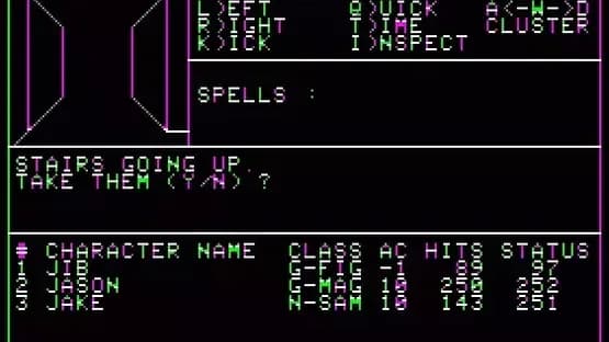 Wizardry: Proving Grounds of the Mad Overlord — Screenshoty