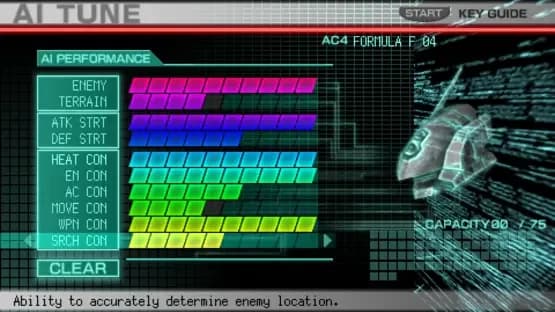 Armored Core: Formula Front — Screenshots