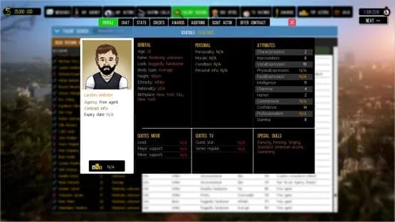 Cattle Call: Hollywood Talent Manager — Screenshoty