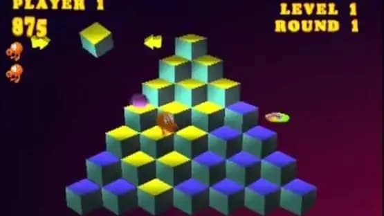 Q*bert — Screenshoty
