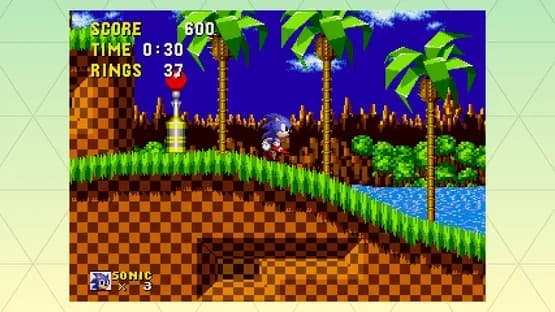 Sega Ages: Sonic the Hedgehog — Screenshoty