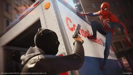 Marvel's Spider-Man: The Heist — Screenshoty