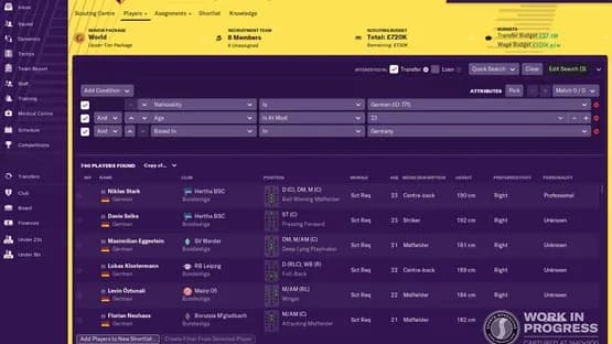 Football Manager 2019 — Screenshoty
