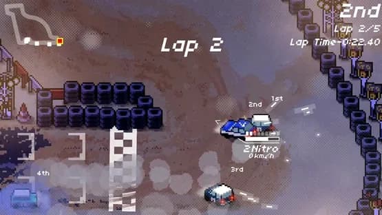 Super Pixel Racers — Screenshoty