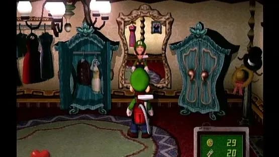 Luigi's Mansion — Screenshoty