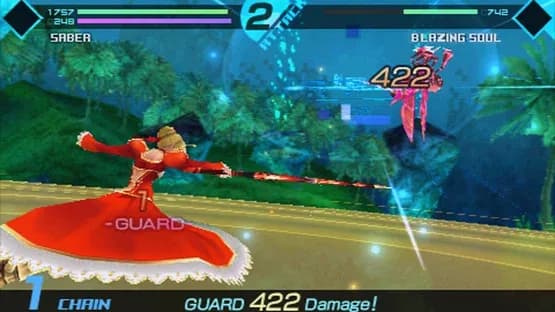 Fate/Extra — Screenshoty