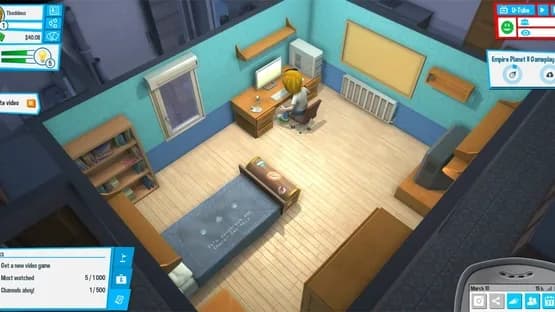 Youtubers Life: OMG Edition — Screenshoty
