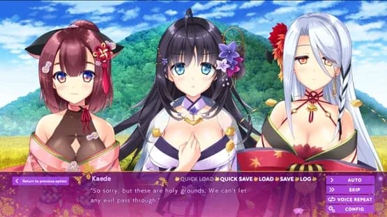 Lovekami: Healing Harem — Screenshoty