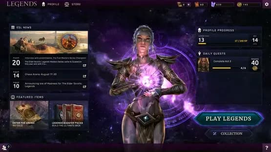 The Elder Scrolls: Legends — Screenshoty