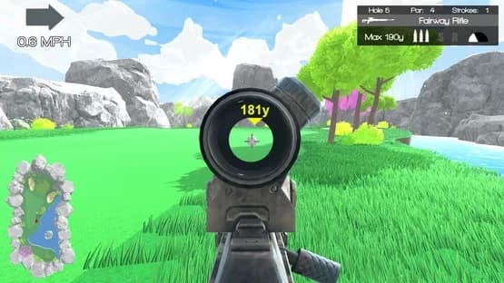 Nice Shot! The Gun Golfing Game — Screenshoty