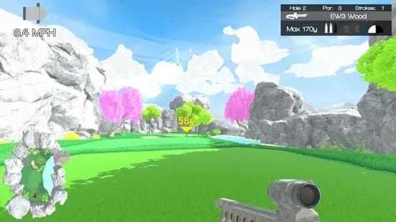 Nice Shot! The Gun Golfing Game — Screenshoty