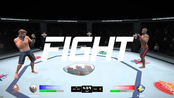 MMA Team Manager — Screenshots