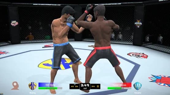 MMA Team Manager — Screenshots