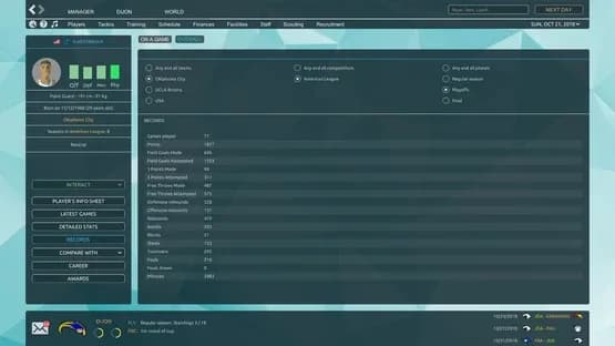 Pro Basketball Manager 2019 — Screenshots
