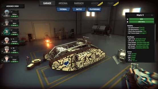 Armored Battle Crew — Screenshoty
