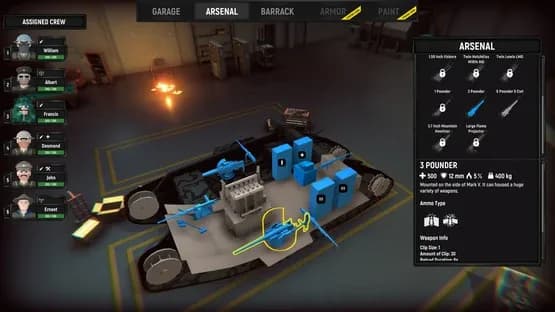 Armored Battle Crew — Screenshoty