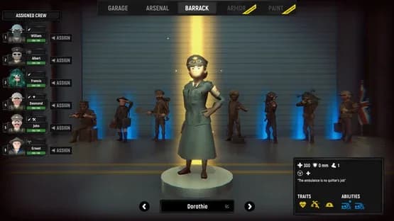 Armored Battle Crew — Screenshoty