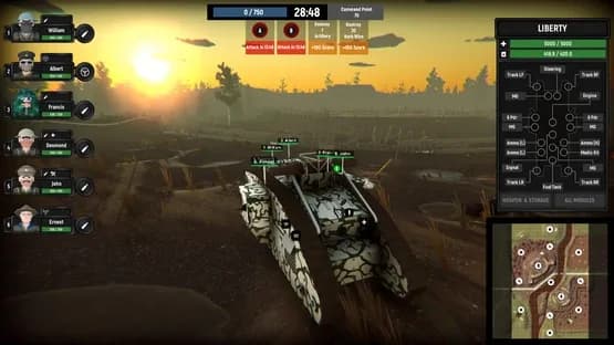 Armored Battle Crew — Screenshoty