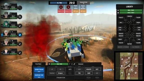 Armored Battle Crew — Screenshoty