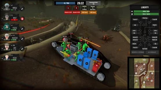 Armored Battle Crew — Screenshoty