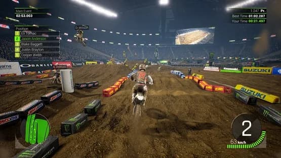 Monster Energy Supercross: The Official Videogame 2 — Screenshoty