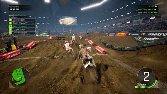 Monster Energy Supercross: The Official Videogame 2 — Screenshoty