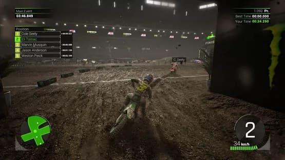 Monster Energy Supercross: The Official Videogame 2 — Screenshoty